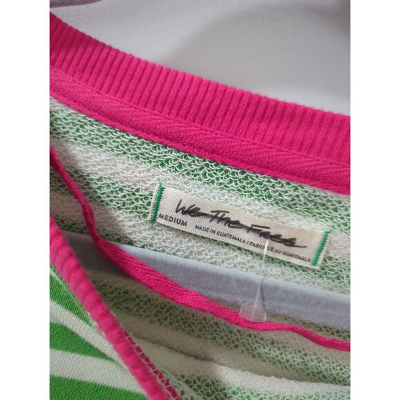 NWOT We The Free Classic Striped Crewneck Sweatshirt - Picture 3 of 4
